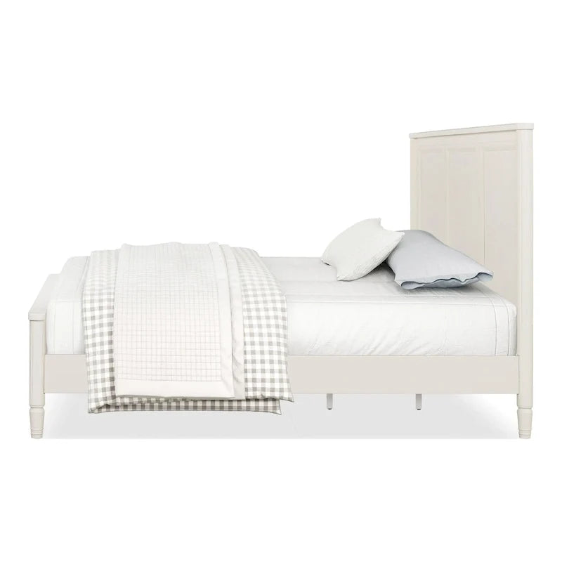 Cama clásica moderna de madera maciza