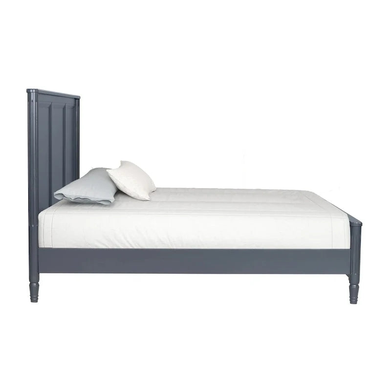 Cama clásica moderna de madera maciza