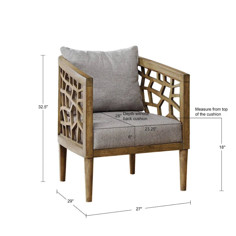 Silla decorativa Crackle