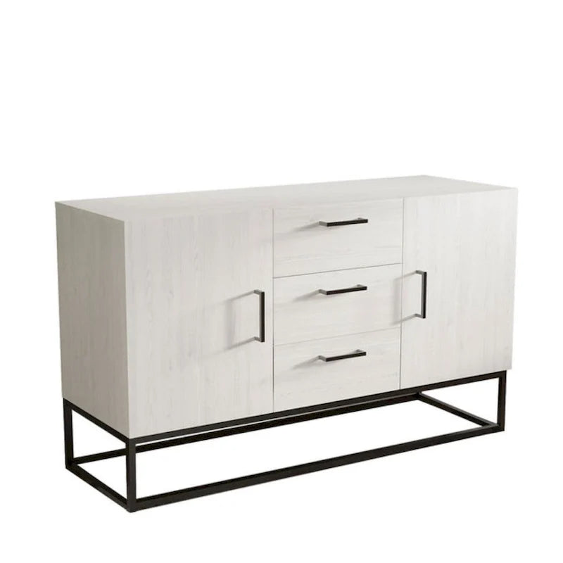 Sideboard in Holzoptik mit 3 Schubladen und Anrichte