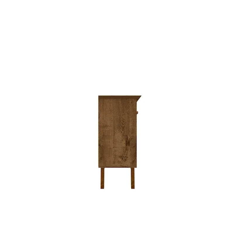 Aparador con patas de madera maciza