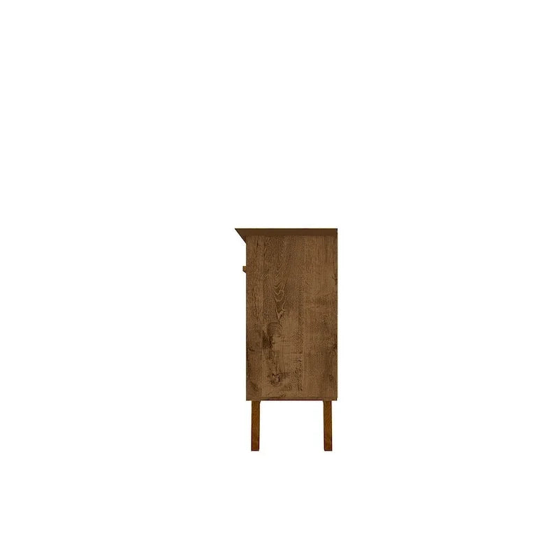 Aparador con patas de madera maciza
