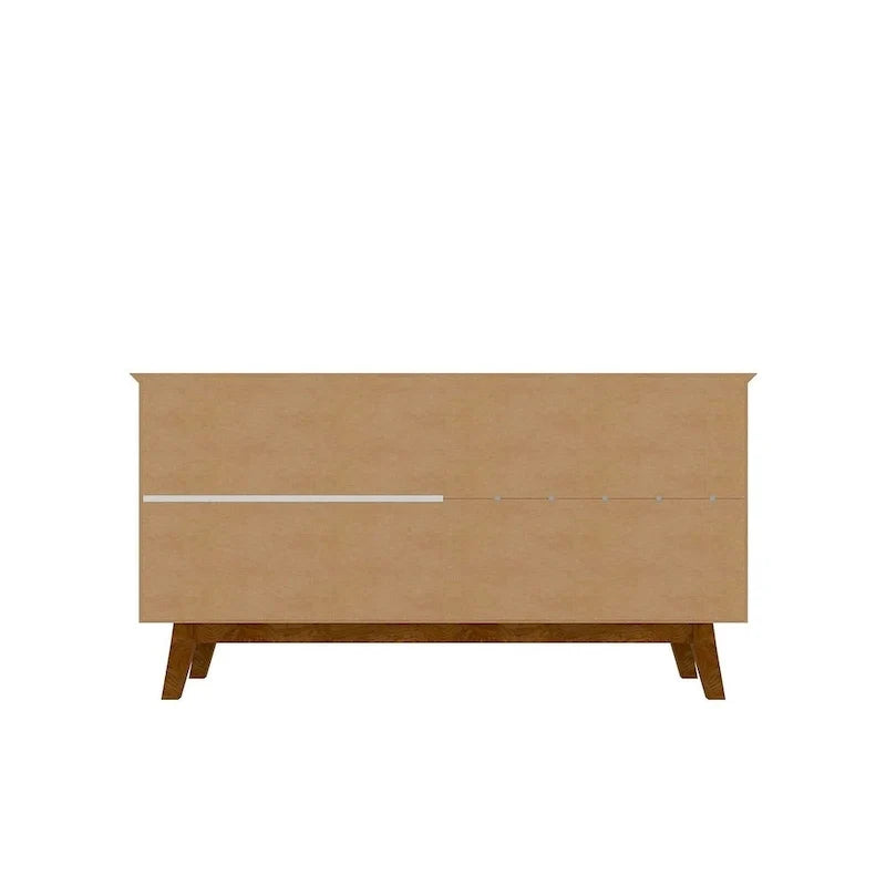 Aparador con patas de madera maciza