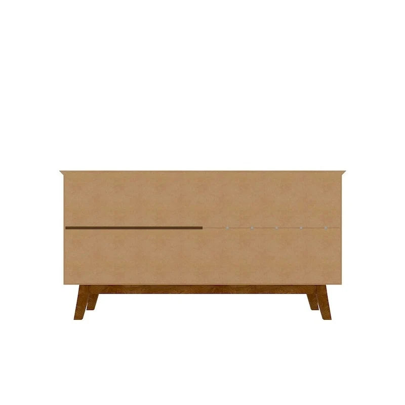 Aparador con patas de madera maciza