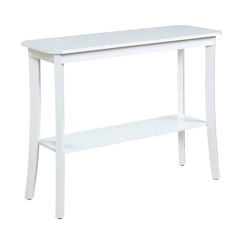 Série de tables d’entrée avec étagère de rangement