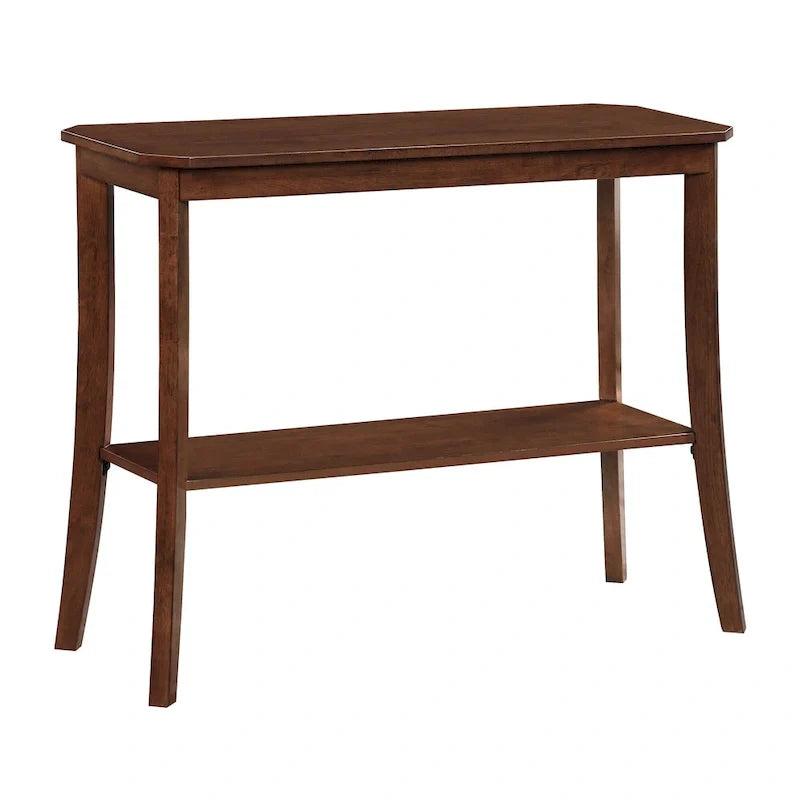 Série de tables d’entrée avec étagère de rangement