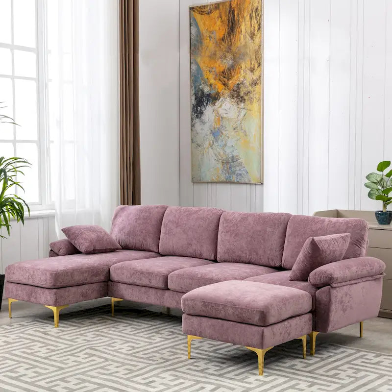 115 Ecksofa mit Ottomane