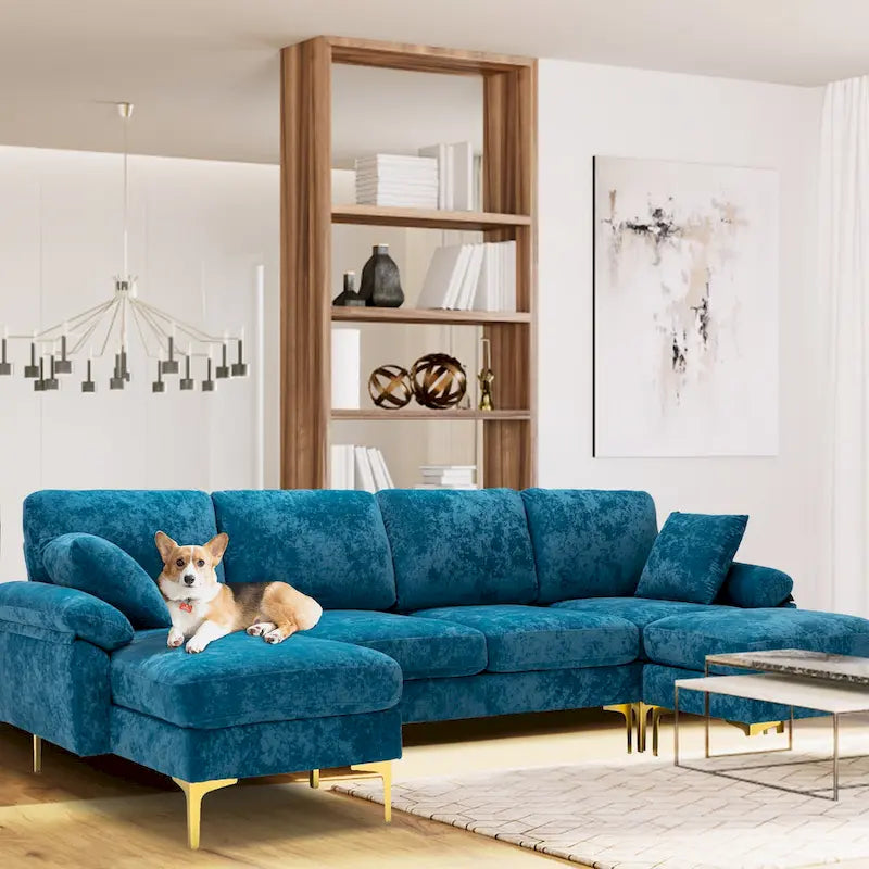 115 Ecksofa mit Ottomane