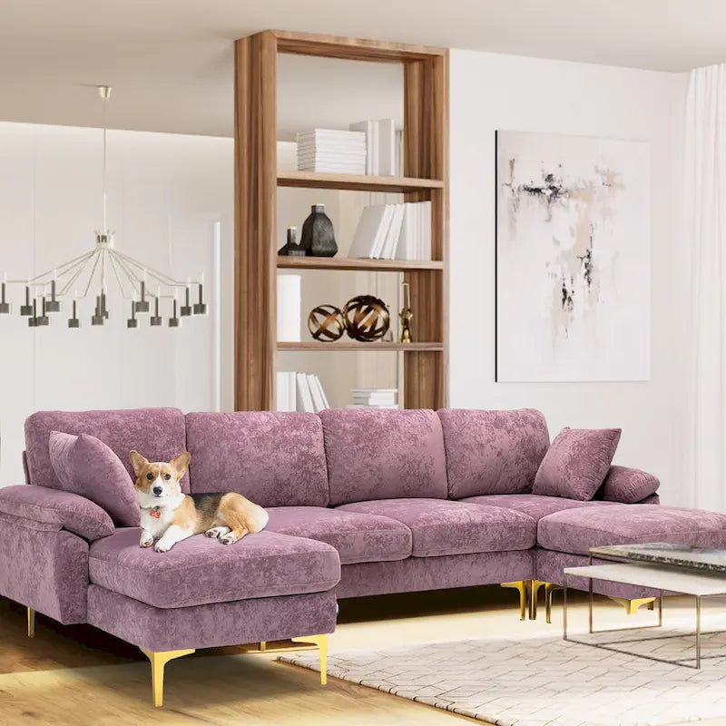 115 Ecksofa mit Ottomane