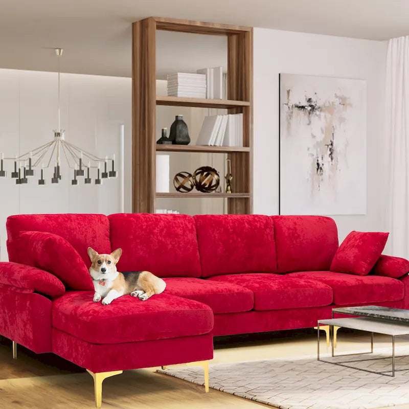 115 Ecksofa mit Ottomane