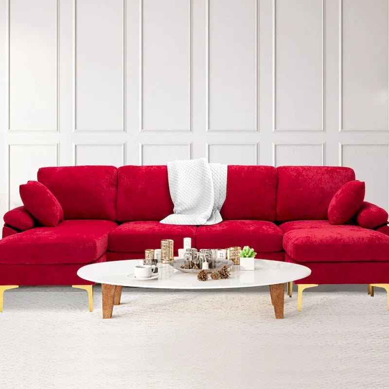 115 Ecksofa mit Ottomane