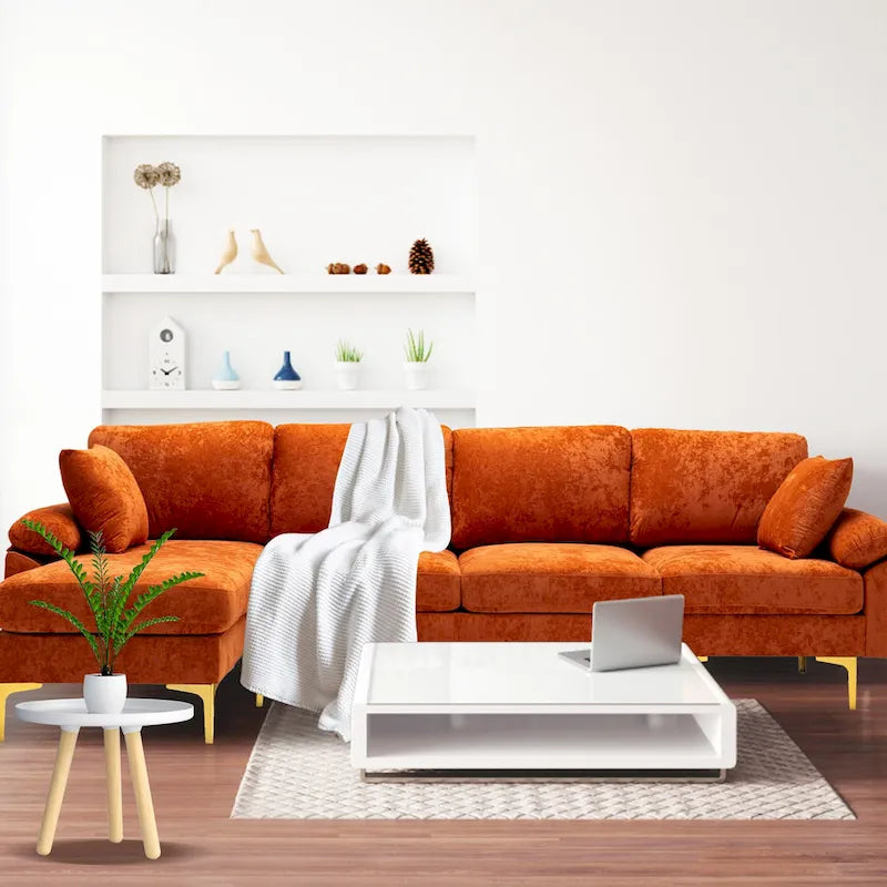 115 Ecksofa mit Ottomane