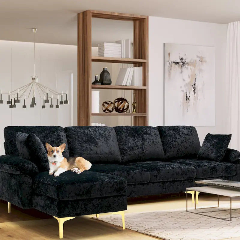 115 Ecksofa mit Ottomane