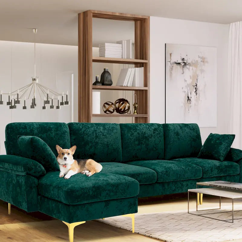 115 Ecksofa mit Ottomane