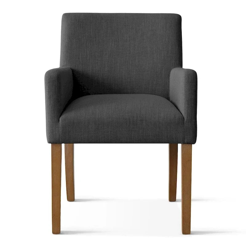 Sillón tapizado en lino