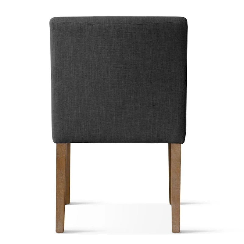 Sillón tapizado en lino