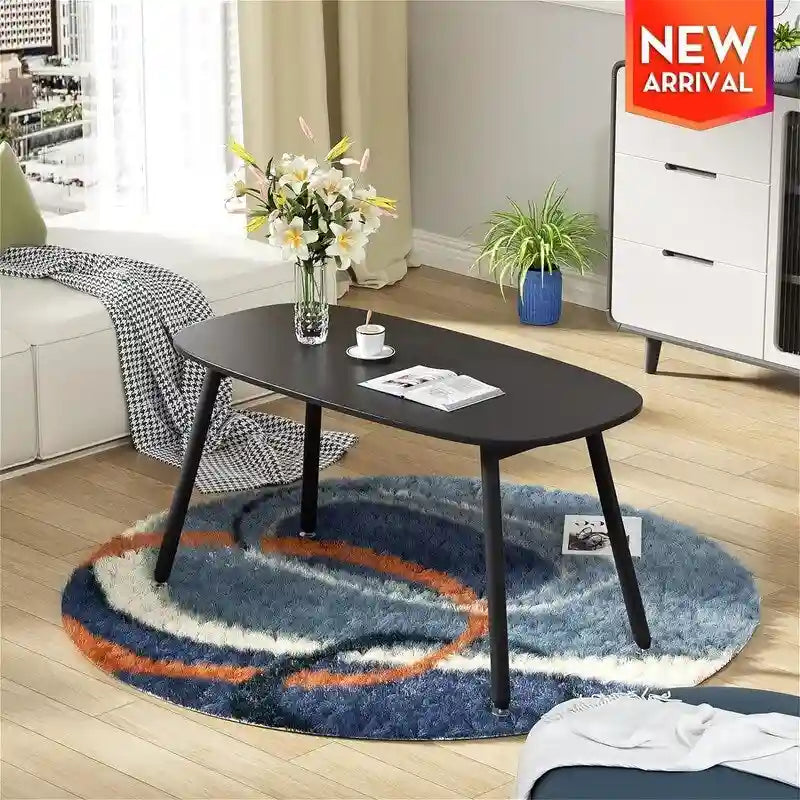 Mesa de centro plegable de estilo rústico