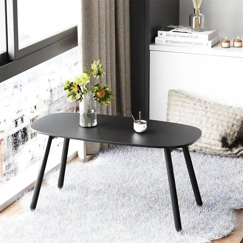 Mesa de centro plegable de estilo rústico