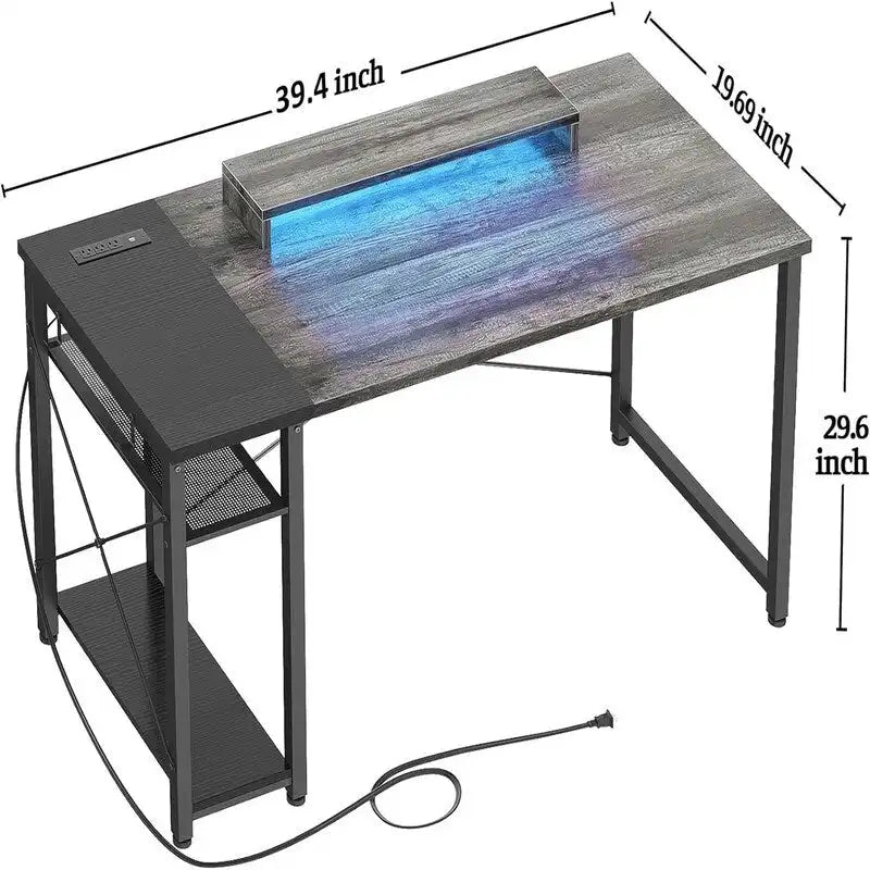 Bureau de jeu de 39.4 avec DEL
