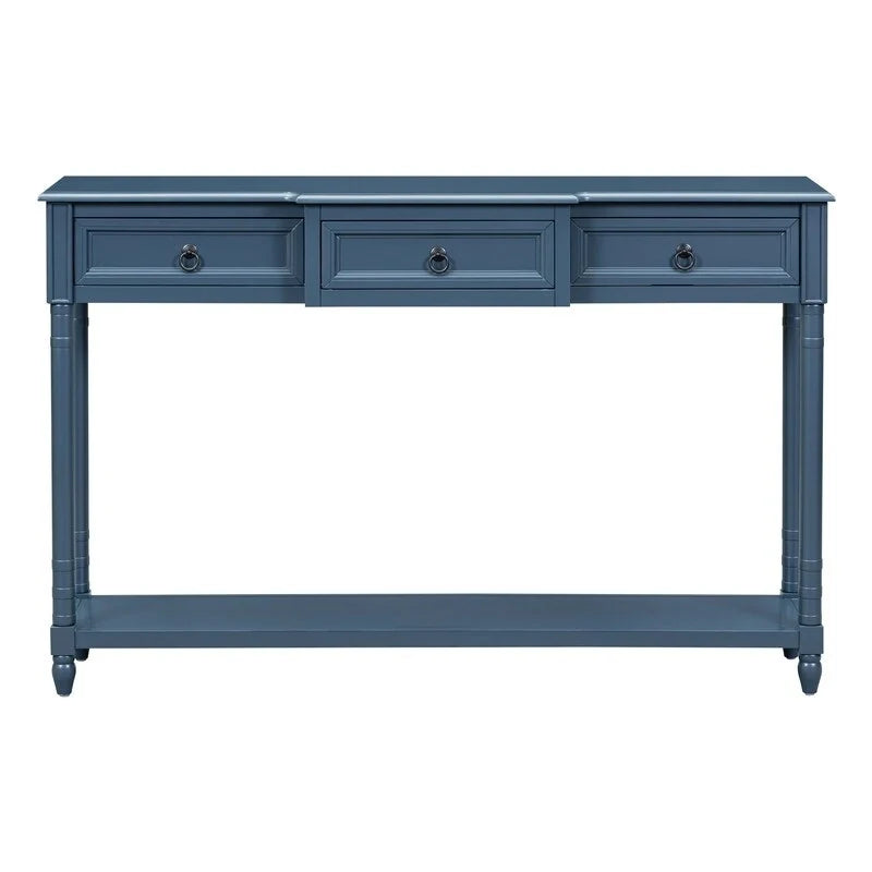 Console, table de canapé avec tiroirs pour l’entrée