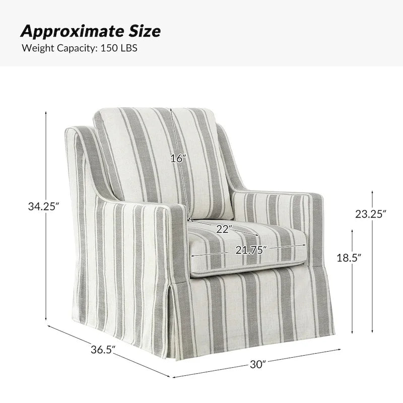 Silla mecedora/silla giratoria desmontable estilo granja