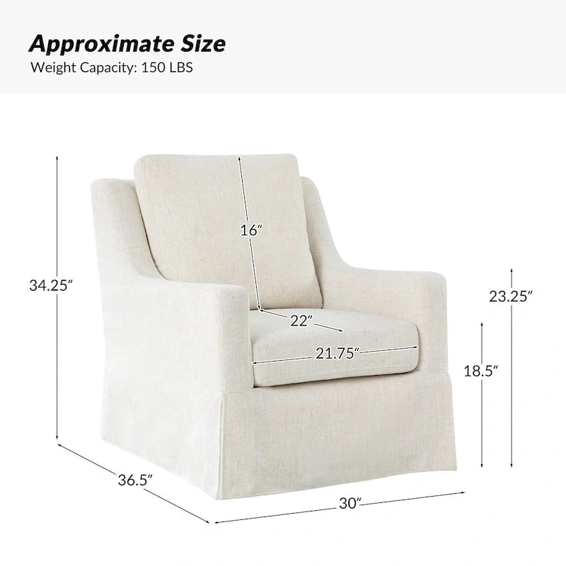 Silla mecedora/silla giratoria desmontable estilo granja